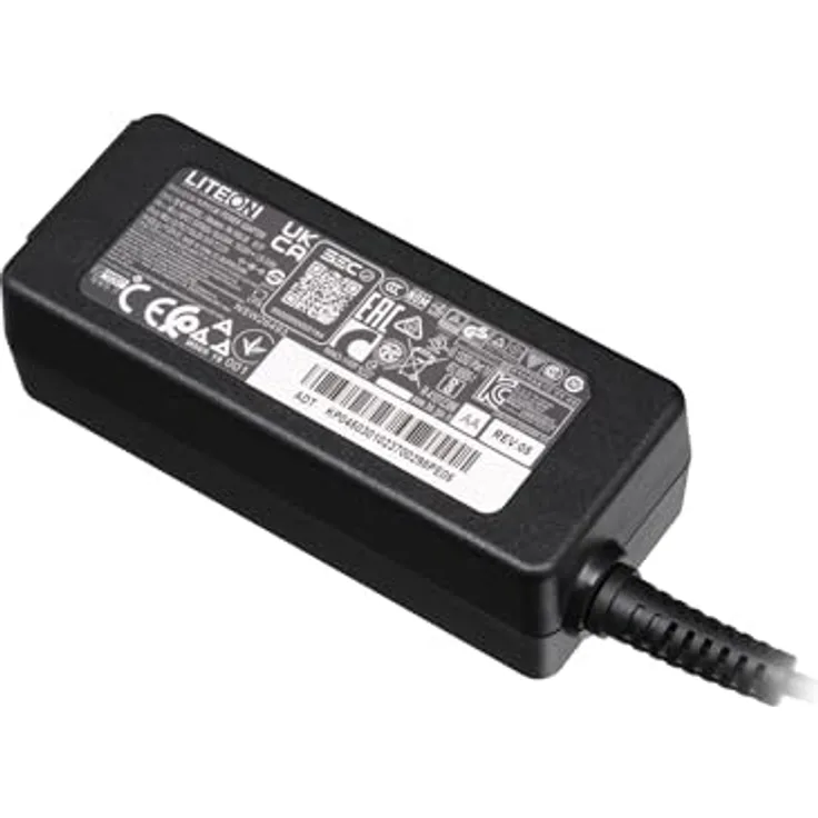 Acer KP.04501.016, Notebook Netzteil 45 W mit 19 V Ausgangsspannung und Schutzfunktionen, Schwarz