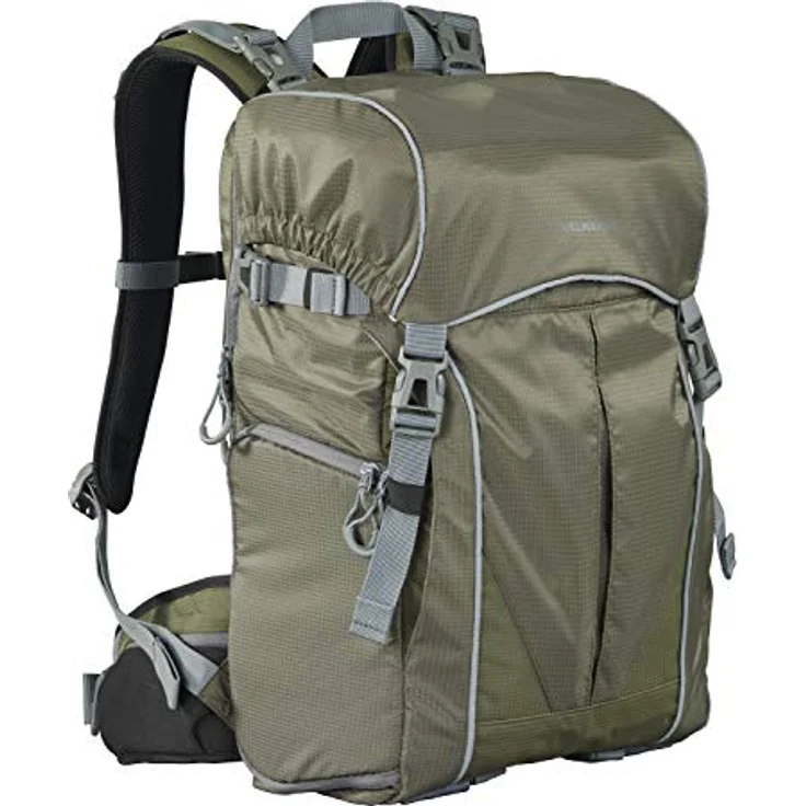 CULLMANN ULTRALIGHT 2in1 Daypack 600+ Foto--Wanderrucksack mit Schultertasche, Innenmaß Kamerafach 240x190x120mm, olivgrün – Bild 2