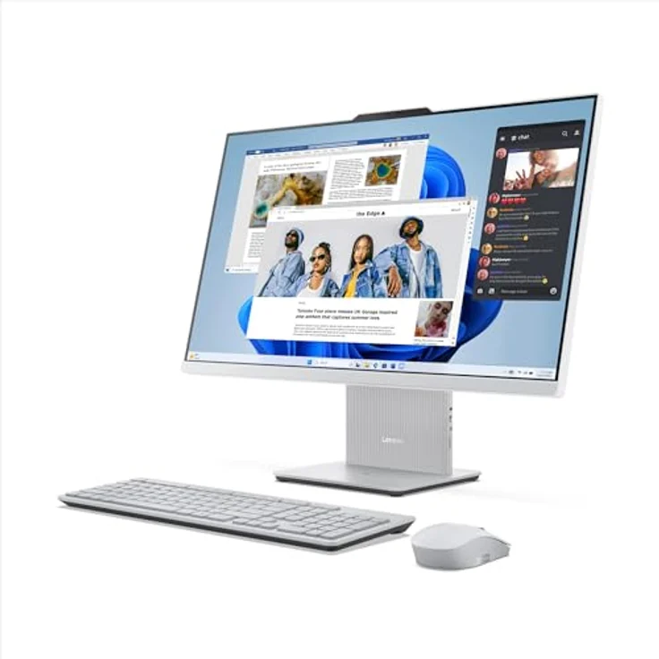 Lenovo IdeaCentre AIO 27IRH9, All-in-One-PC mit Intel Core 9 270H, 32 GB RAM, 1 TB SSD, 27" QHD, Wolken Grau, Windows 11 Home – Bild 4