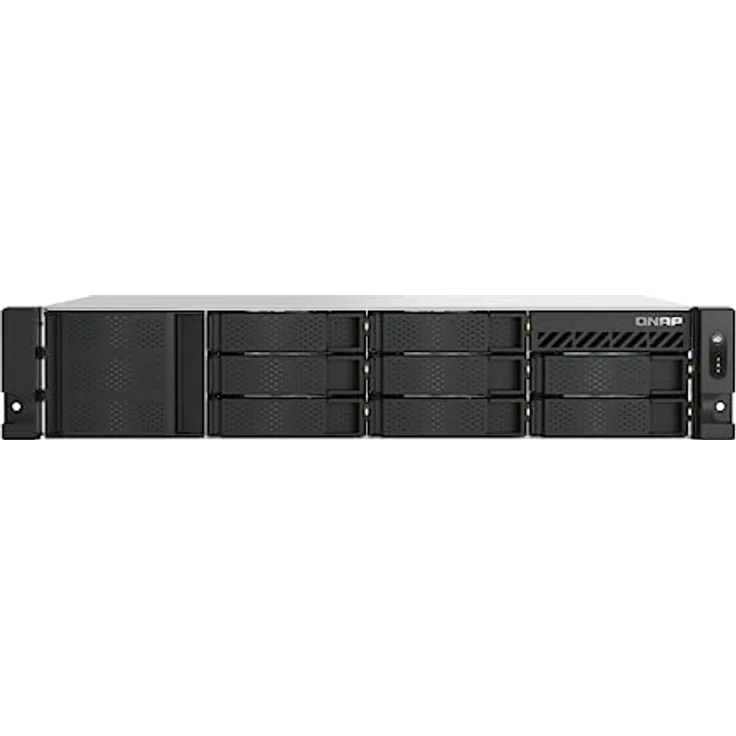 QNAP NAS TS-855eU-RP-8G 8bay 2HE (2U Rackmount NAS mit kurzer Einbautiefe und 8-Core Rechenleistung für optimierte Virtualisierung) – Bild 1