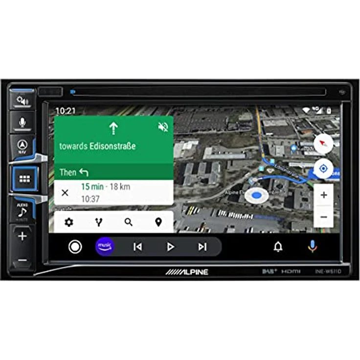 Alpine INE-W611D, Fahrzeug-Navigationssystem mit 6,5 Zoll Touchscreen, iGo Primo, Apple CarPlay und Android Auto, DAB+ Tuner, zwei USB-Anschlüsse, HDMI-Eingang – Bild 9