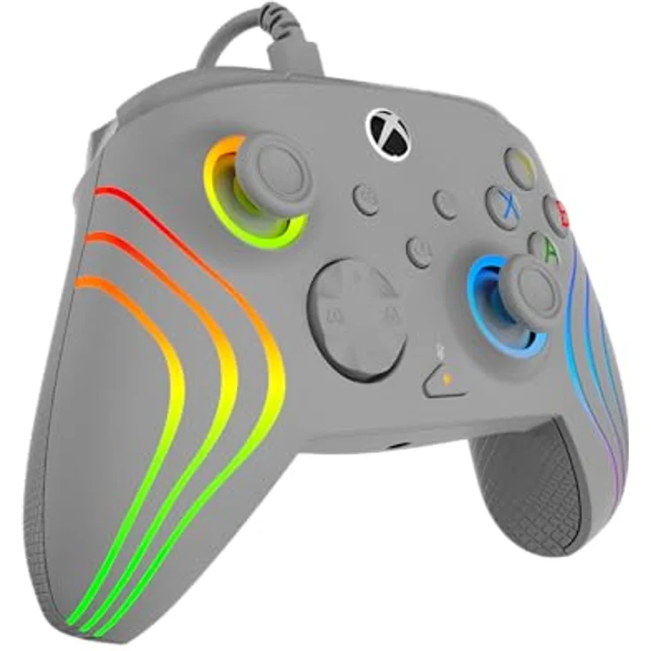 Turtle Beach Afterglow Wave Wired Controller · XB, Gaming Controller mit RGB-Beleuchtung, ergonomischem Design und programmierbaren Tasten, Grau – Bild 7