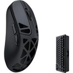 Keychron M3 Mini 4K Wireless Maus, Ultraleichtgewicht 63g, Programmierbar, PixArt 3395 Sensor, 26.000 DPI/650 IPS, Metall Schwarz - Preisvergleich