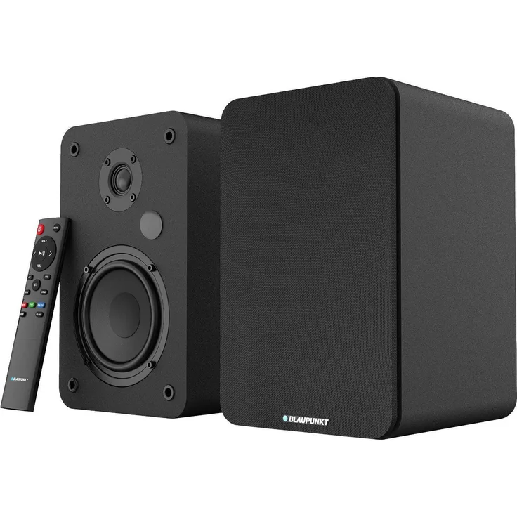 TEAC Blaupunkt BS50BK, Bluetooth Lautsprecher mit 2 x 25 W RMS, RCA, HDMI (ARC) und optischem Eingang, schwarz