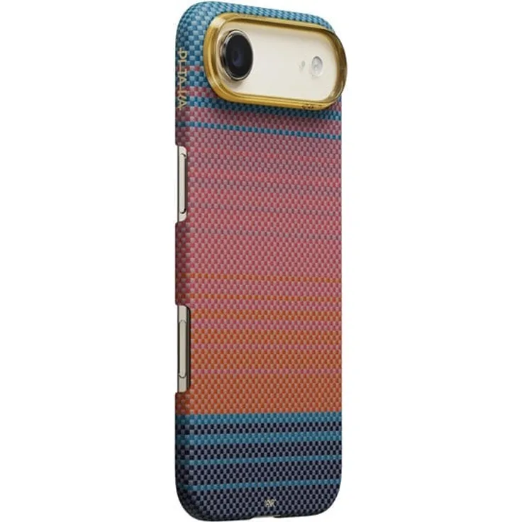 PITAKA Edge Case California Dream Sunset 2.0 #4, Handyhülle für iPhone Air, Aramidfaser, MagSafe-kompatibel, kabelloses Laden, schlankes Design