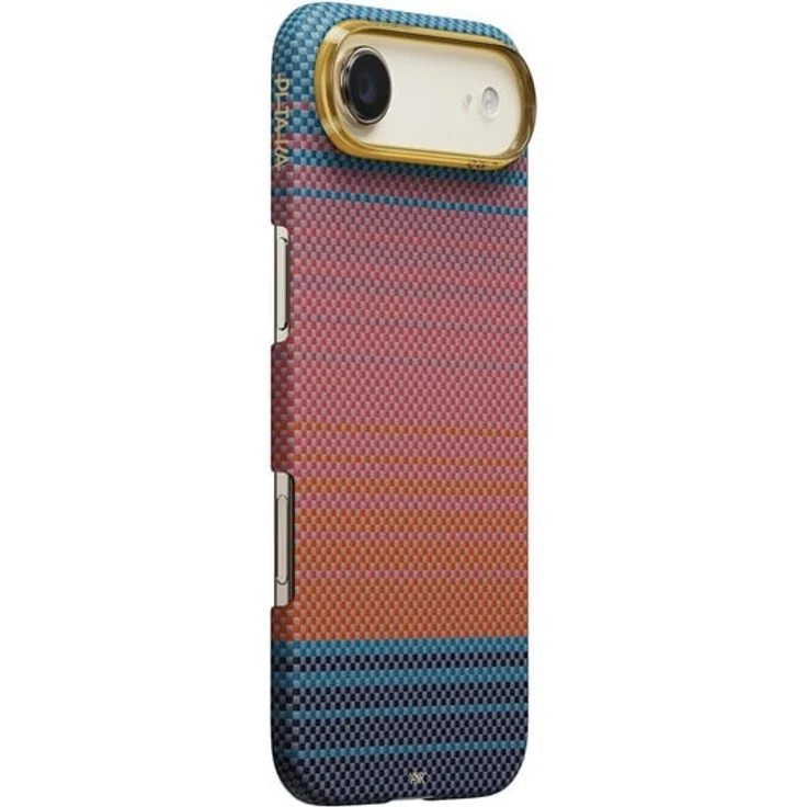 PITAKA Edge Case California Dream Sunset 2.0 #4, Handyhülle für iPhone Air, Aramidfaser, MagSafe-kompatibel, kabelloses Laden, schlankes Design