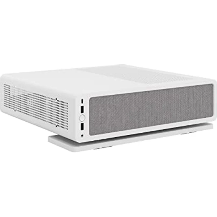 Fractal Design Ridge White - PCIe 4.0 Riser Card Included - 2X 140mm PWM Aspect Fans Included - Type C USB - m-ITX PC Gaming Case – Bild 4