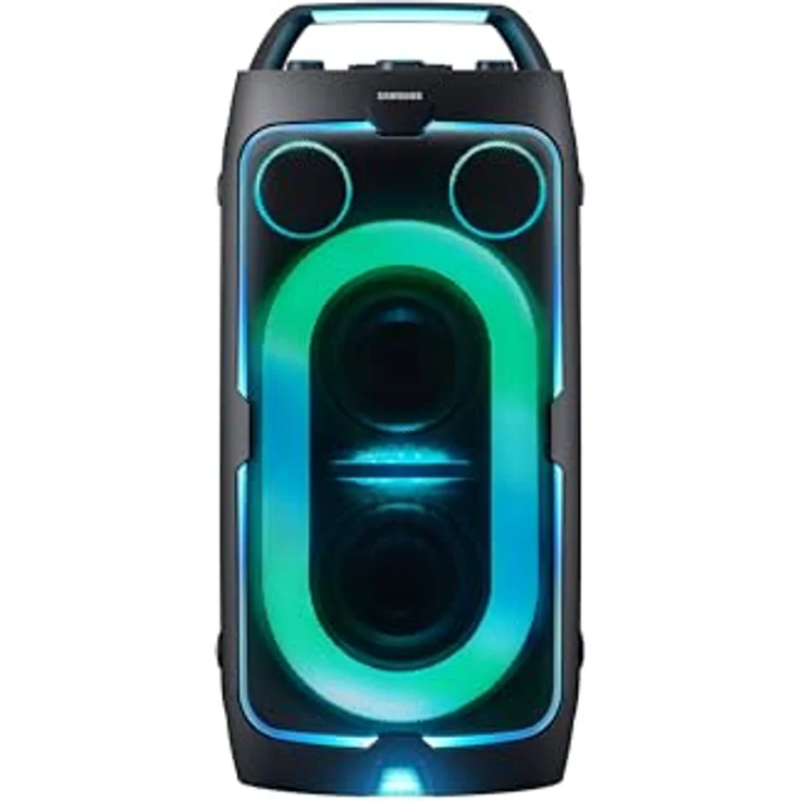 Samsung Soundtower MX-ST50F/ZG, Lautsprecher-Set mit kraftvollem Bass, 18 Stunden Akkulaufzeit und Party Lights+ – Bild 1