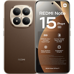 XIAOMI REDMI Note 15 Pro+ 5G, Smartphone mit 256 GB Speicher, Mocha Brown, Dual SIM