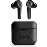 Teufel AIRY TWS In-Ear Bluetooth Kopfhörer Kabelloser Bluetooth 5.0 mit AAC In-Ear Wasserdicht nach IPX5 Touch-Bedienung Schwarz