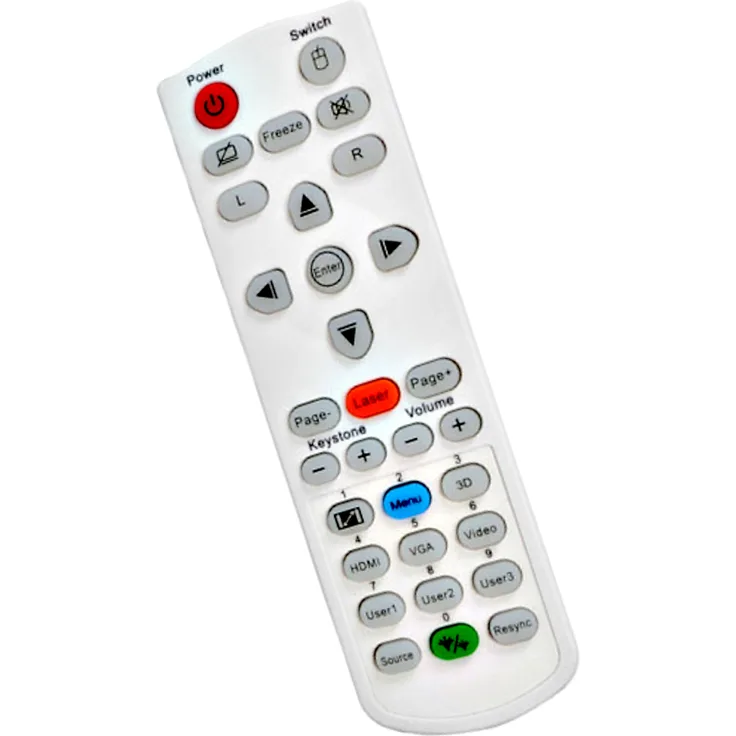 Optoma 5041846800, Original Fernbedienung für EH450e und W415e, plug-and-play, ohne Programmierung