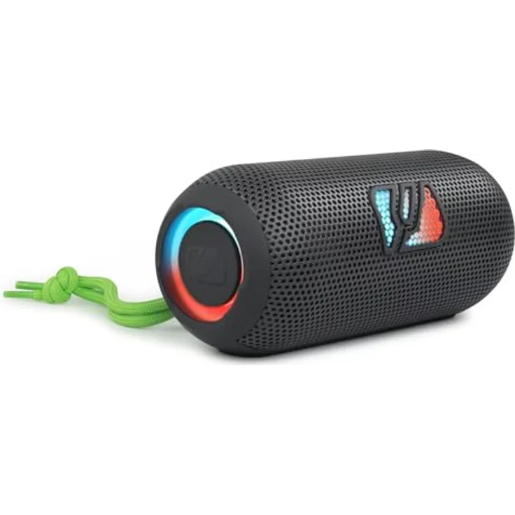 MUSE M790BT Tragbarer Bluetooth-Lautsprecher, spritzwassergeschützt, 60 W, mit Freisprecheinrichtung, weiß