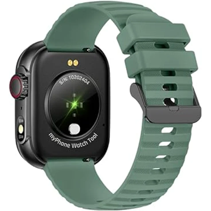 MP myPhone Smartwatch Watch Tool großer 300-mah-Akku, bis zu 7 Tage Akkulaufzeit, großer 2 Zoll-Bildschirm Amoled, IP67-Robustheit, mehrere Sportmodi, spezielle App Bluetooth Calling – Bild 2