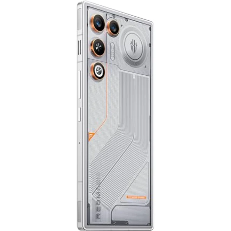 REDMAGIC 11 Air, 5G Gaming Smartphone mit 16GB RAM, 512GB ROM, Snapdragon 8 Elite, 6.85" OLED FHD+ Display, 50MP Kamera, Orange – Bild 5