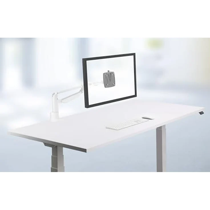 NOVUS Clu Plus C, Tischbefestigung Monitorständer für Monitore bis 101,6 cm (40 Zoll), ergonomisch verstellbar mit 3-in-1-Installation – Bild 3