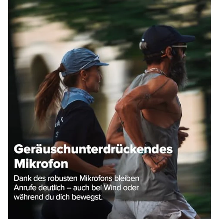 Suunto Wing 2, Kabellose Bone Conduction Kopfhörer mit 12 h Akkulaufzeit, IP67 Wasser- und Staubschutz, schwarz – Bild 6