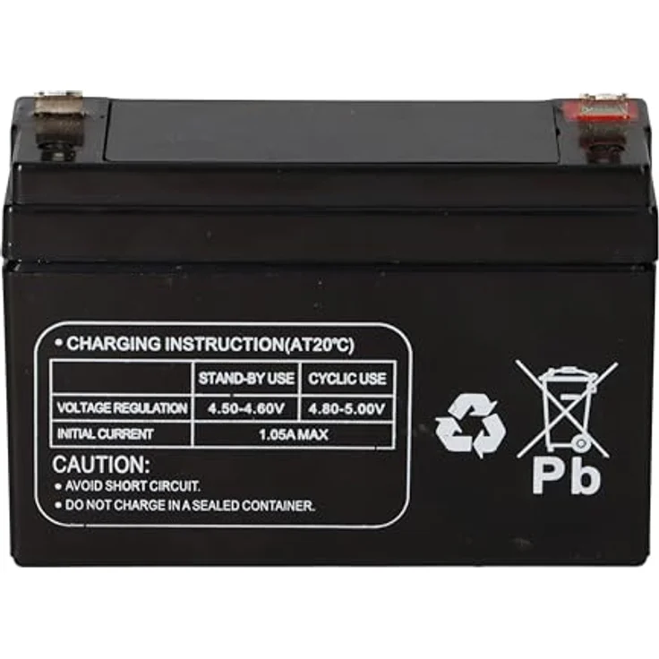 Akkuman.de Multipower Blei-Akku MP3,5-4 Pb 4V 3,5Ah Faston 4,8mm, Zuverlässige Energieversorgung für Sicherheitssysteme, medizinische Geräte und Notstromversorgung – Bild 3