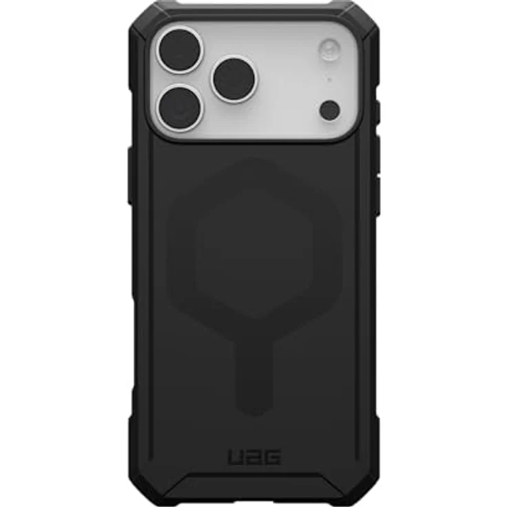 UAG Essential Armor MagSafe, Smartphone Hülle für Apple iPhone 17 Pro Max, stoßfest und kratzschutz, Schwarz – Bild 3