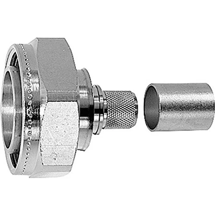 Telegaertner J01120B0092 J01120B0092 7-16-DIN-Steckverbinder Stecker, gerade 50â„¦ 1St.