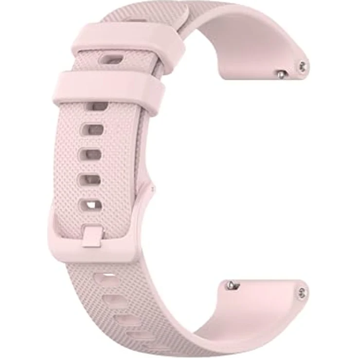 INF Uhrarmband für Polar Ignite/Unite, Silikon Sportarmband mit Schnellverschluss, pink, 12,1 cm + 9,2 cm Länge, 2,2 cm Breite – Bild 1