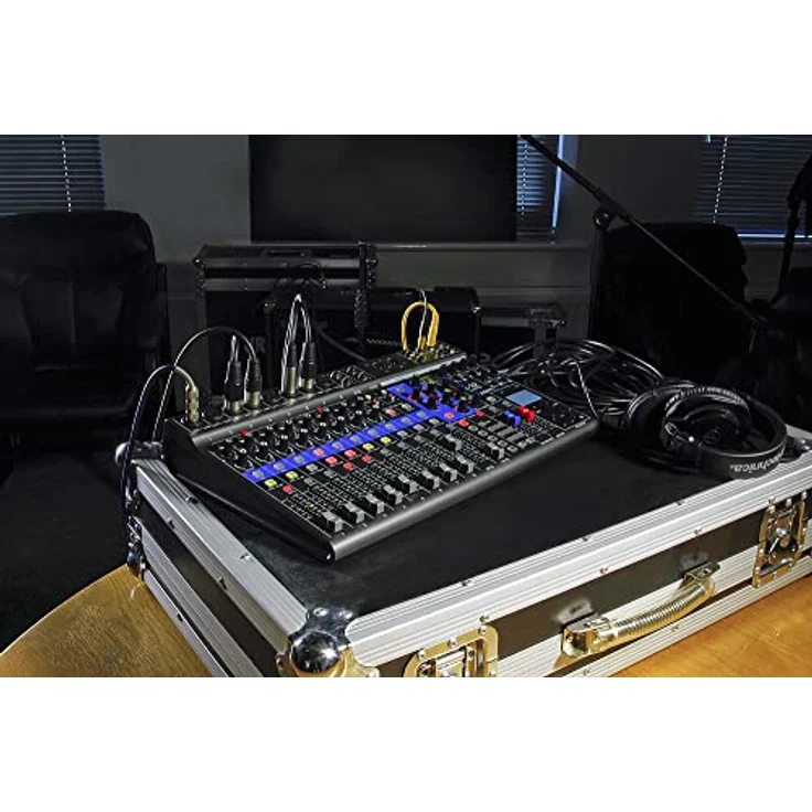Zoom LiveTrak L-12, Studio- und Livemixer mit 12 Kanälen und integrierter Aufnahmefunktion – Bild 8