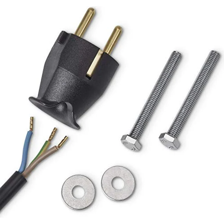 SOTECH Barkonsole schräg 170 x 80 x 70 mm in Edelstahloptik, mit 2 Schuko Steckdosen, 30 Kg Tragkraft, stabil und kompakt – Bild 4