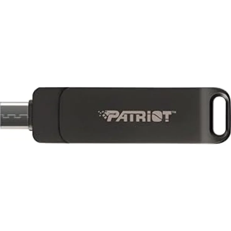 Patriot Memory Patriot Rage R550 32GB USB 3.2 Gen 1 Type-A+C Flash Drive - Keychain Design - Dual-Schnittstelle - PE32GR550DSAD – Bild 1