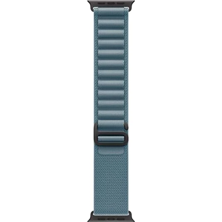 Apple Watch Band Alpine Loop, 49 mm, hellblau, Small, mit recycelten Materialien und korrosionsbeständigem Titan-G-Haken – Bild 1