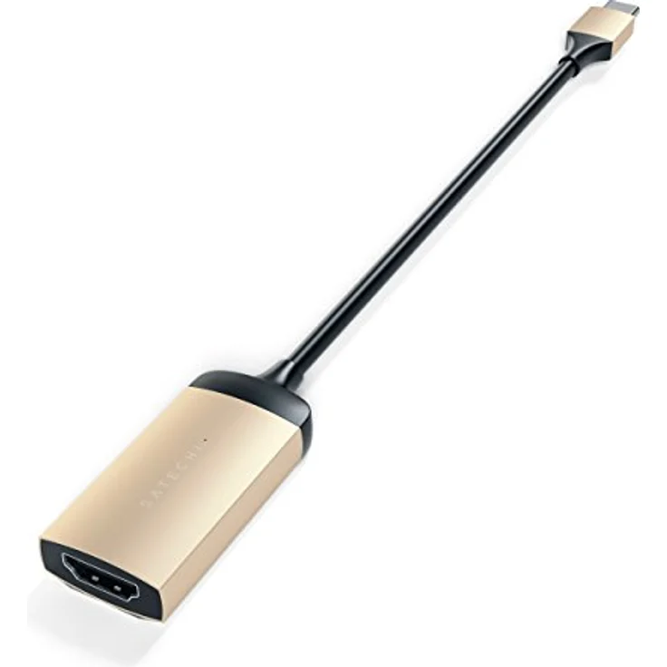 Satechi USB-C auf 4K HDMI Adapter Gold – Bild 5