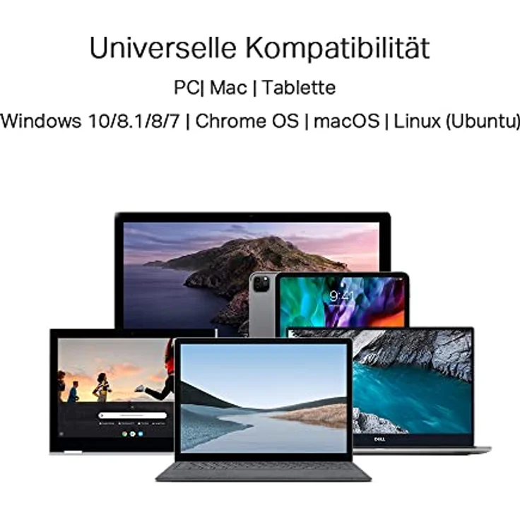 TP-Link UE300C USB C auf Ethernet Adapter, USB C auf RJ45 Gigabit Ethernet LAN Netzwerkadapter, Plug-and-Play unter Windows 11/10/8.1/8, macOS, iPadOS, Chrome OS und Linux OS – Bild 5