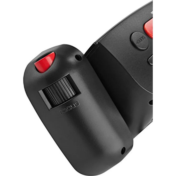 Hyundai Radiowecker HYURAC481R mit Zeitprojektion, FM/AM Radio, Snooze-Funktion, 15.5 x 10 cm, Schwarz/Rot – Bild 4