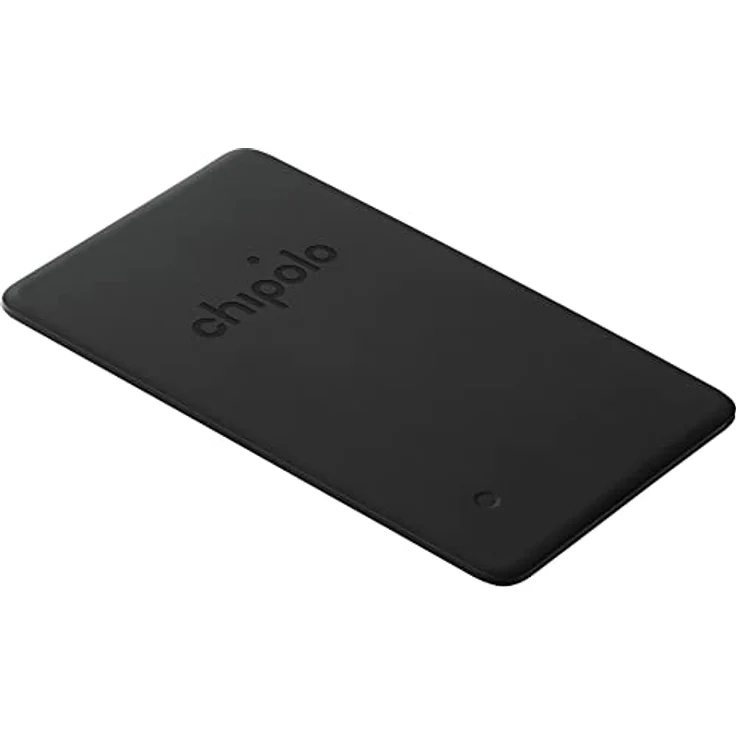 Chipolo Card Spot - Geldbörsen Finder, Bluetooth Tracker für Geldbörse - Funktioniert mit der Apple "Wo ist?" App (nur für iOS) (Beinahe Schwarz) – Bild 1