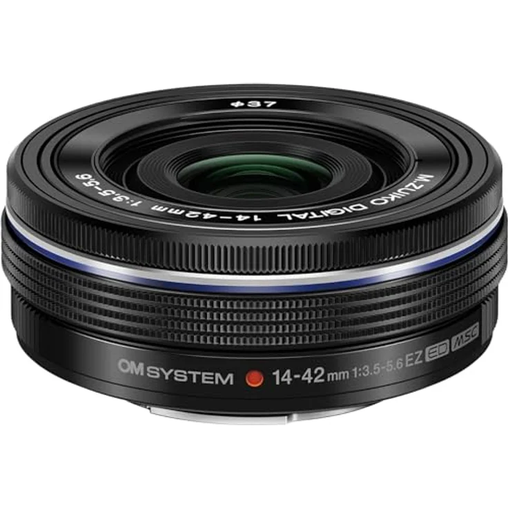 OM SYSTEM M Zuiko Digital 14-42mm F3.5-5.6 EZ Objektiv, Standardzoom, geeignet für alle MFT-Kameras (Olympus OM-D und Pen Modelle, Panasonic G-Serie), schwarz – Bild 2