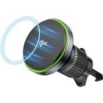 UNITEK Autoladegerät mit MagSafe-Halterung, 38 W Leistung, USB Power Delivery, 1,5 m Kabel, kompatibel mit MagSafe-fähigen iPhones