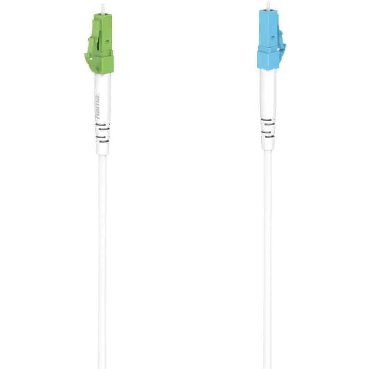 Hama Glasfaser-Netzwerkkabel, LC/APC zu LC/UPC, 10 Gbit/s, 3,00 m