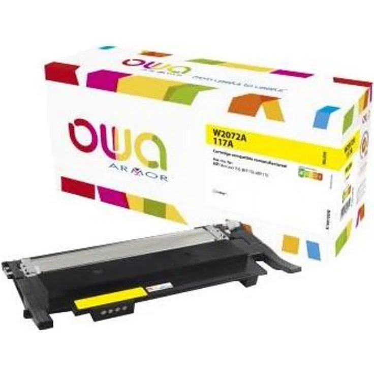 Armor OWA Toner kompatibel mit HP W2072A, gelb, 1.000 Seiten