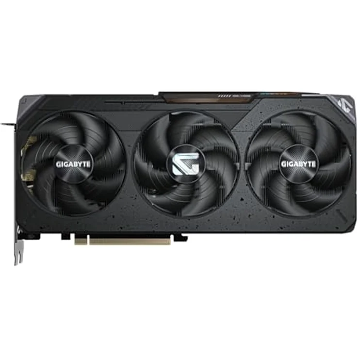 GIGABYTE Radeon RX 9070 GRE GAMING OC 12G – Grafikkarte mit 12GB GDDR6, 2920 MHz Boost-Takt, 2 × HDMI und 2 × DisplayPort – Bild 4