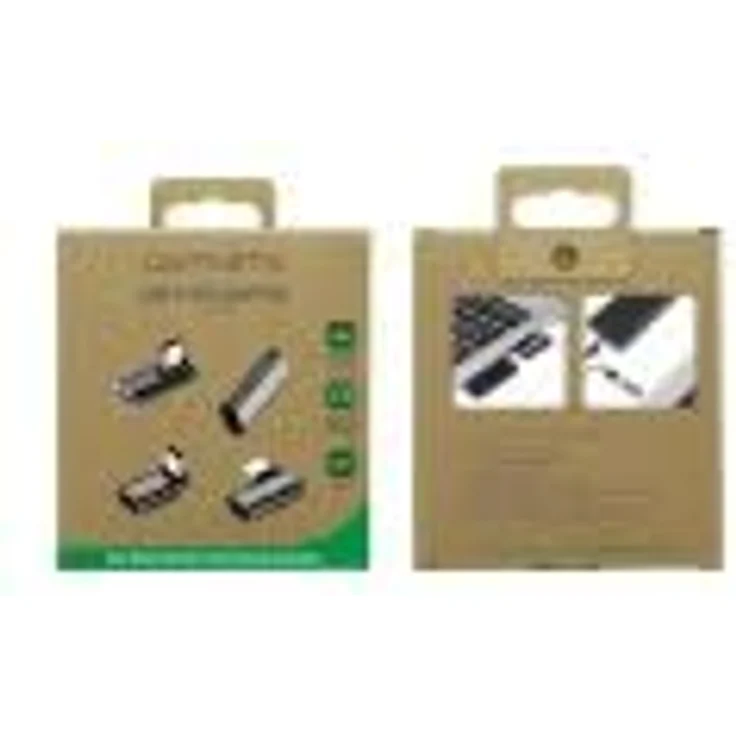 4smarts USB-C OTG Adapter Set, 4 Stück Winkeladapter mit 100 W Leistung und Power-Management-Chip – Bild 6