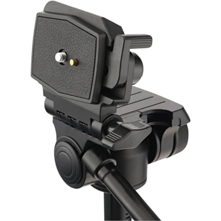 Vixen PS-150 Aluminium-Dreibeinstativ, Kamerastativ mit 4-fachem Beinauszug und Schnellkupplungsplatte – Bild 4