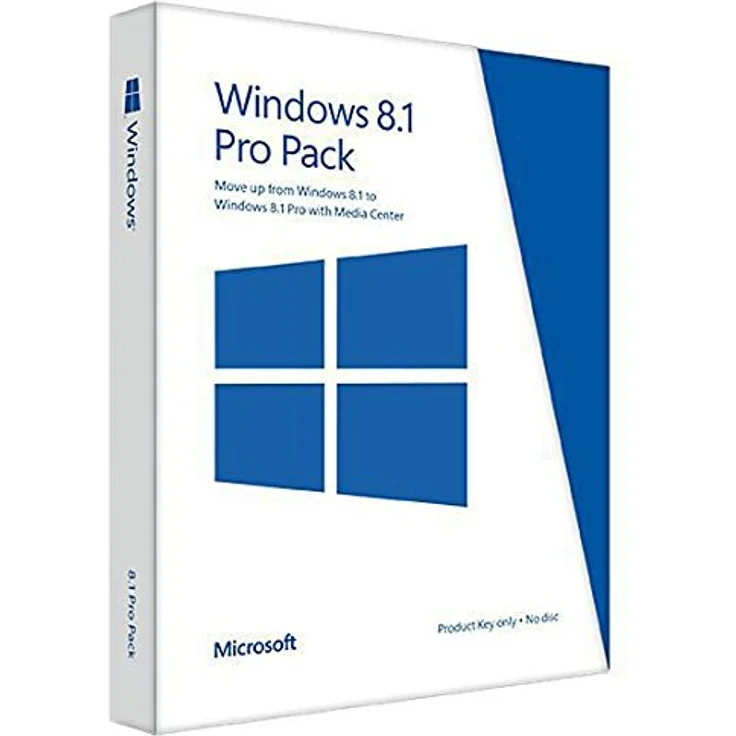 Windows 8.1 Pro Pack 32/64 Bit - Upgrade von Windows 8.1 auf Windows 8.1 Pro (Product Key Card ohne Datenträger) – Bild 2