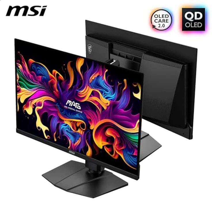 MSI MAG 271QPX QD-OLED E2 Gaming Monitor, 26,5 Zoll WQHD, 240 Hz/0,03 ms, 99% DCI-P3, DisplayHDR True Black 400 – Bild 5