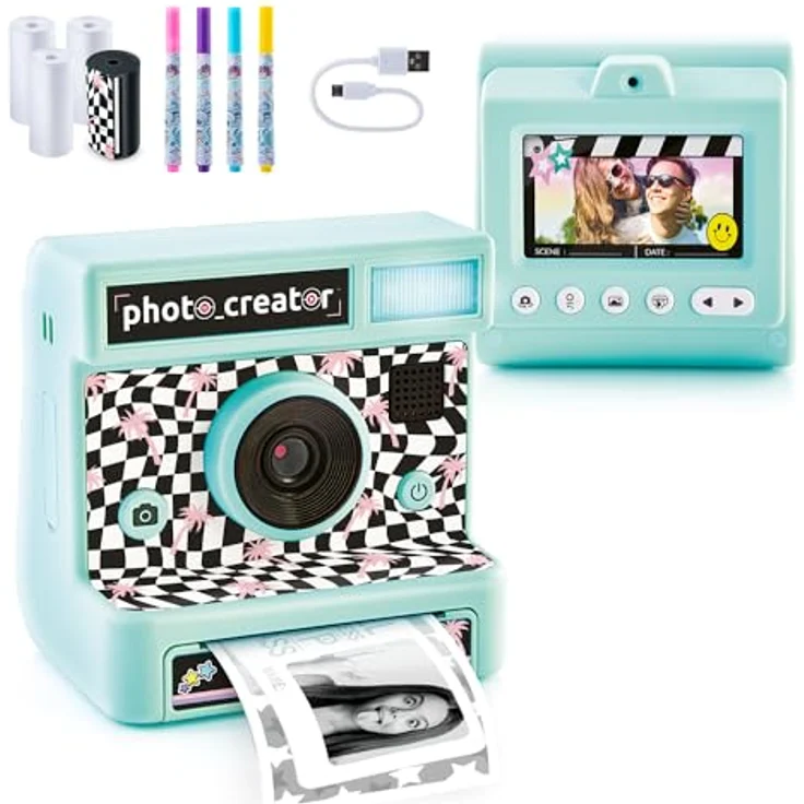 Canal Toys APPAREIL Photo INSTANT Retro Sofortbildkamera, CASCLK019 – Bild 5