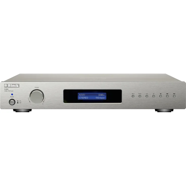 Block R-250 DAB+ Tuner, DAB+ RDS-Radio mit Verpackungseinheit 1 Stück