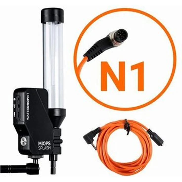Miops Splash V2 Wassertropfen Pro Kit für Nikon N1, Komplett-Kit mit App-Steuerung und flexibler Positionierung