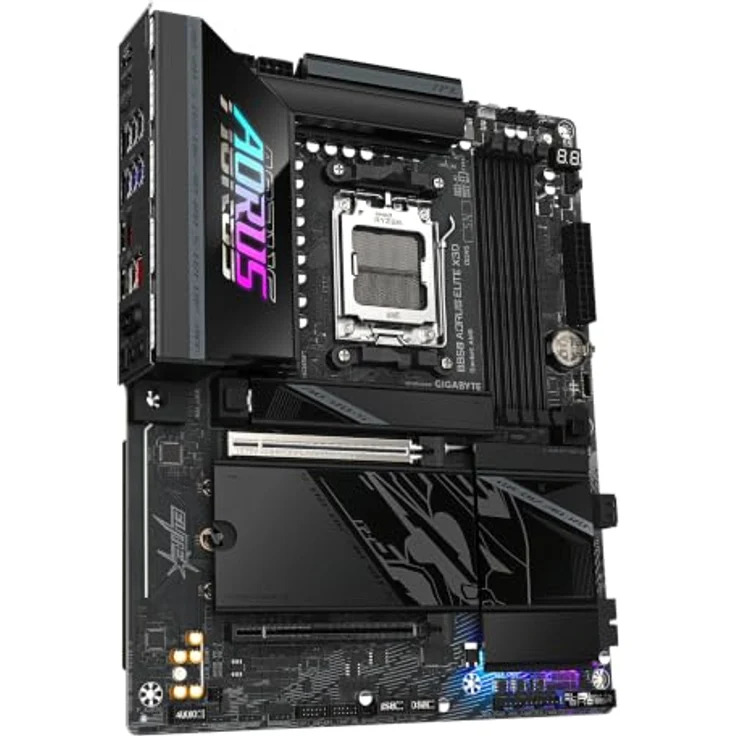Gigabyte B850 AORUS ELITE X3D, ATX Mainboard für AM5 mit 4xDDR5 und 4xM.2 Slots – Bild 3