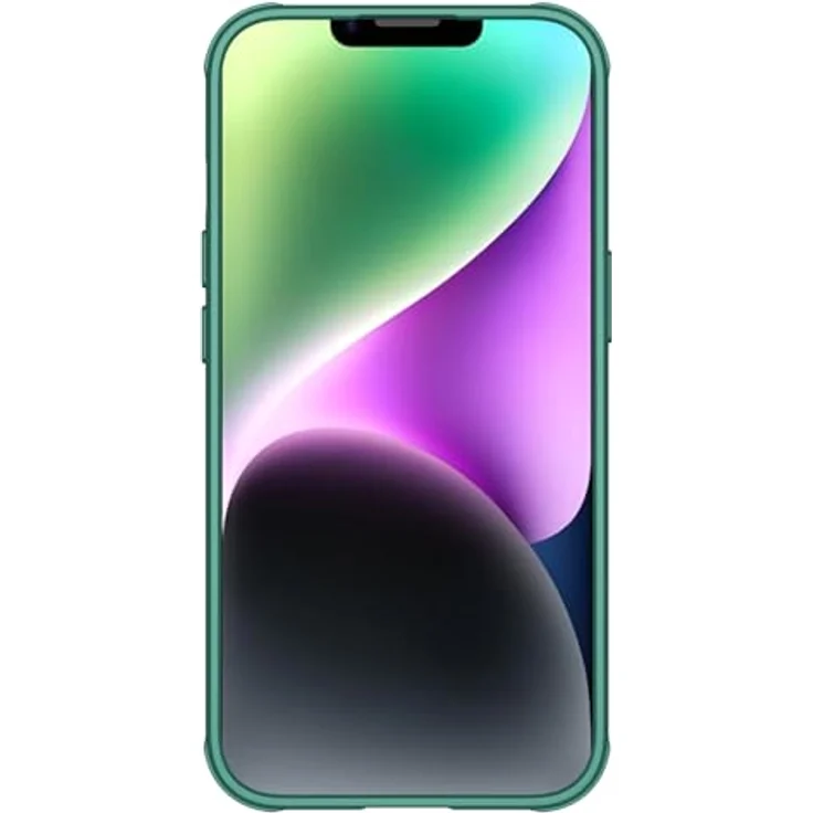 Nillkin CamShield Pro Case für iPhone 14 Plus, Armored Cover mit Kameraschutz, grün – Bild 2