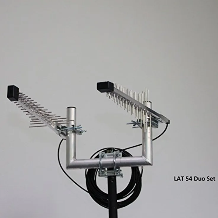 Wittenberg LAT 54 Duo Set, 2 x Antenne für LTE-City-Funknetz, UMTS, E/D-Netz, kabelgebunden