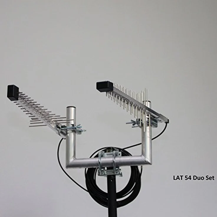 Wittenberg LAT 54 Duo Set, 2 x Antenne für LTE-City-Funknetz, UMTS, E/D-Netz, kabelgebunden