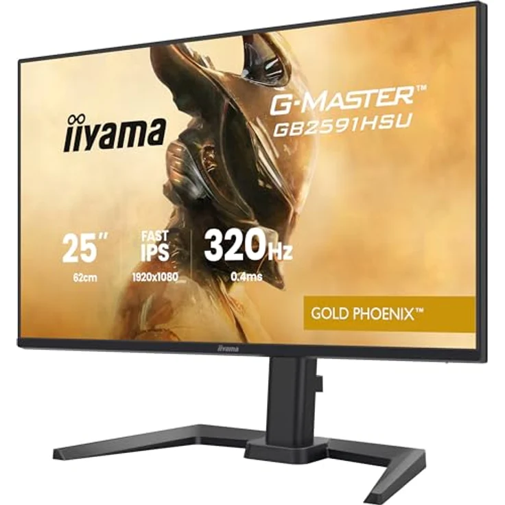 iiyama G-MASTER GB2591HSU-B1, 25“ Fast IPS-Monitor mit 320 Hz Bildwiederholrate und 0.4 ms Reaktionszeit, Schwarz – Bild 8
