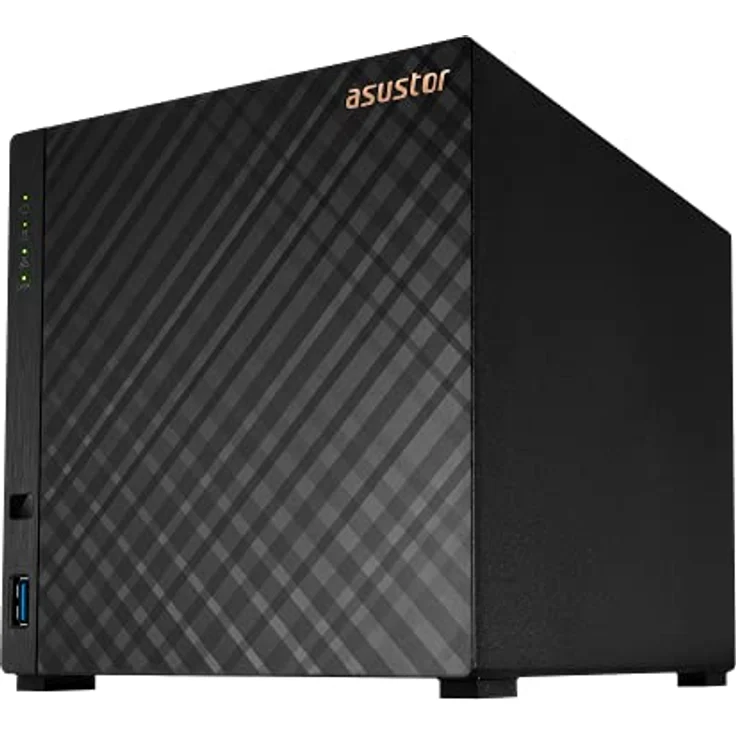 Asustor AS1104T NAS Kompakt Eingebauter Ethernet-Anschluss Schwarz RTD1296 (90IX01J0-BW3S00) – Bild 5